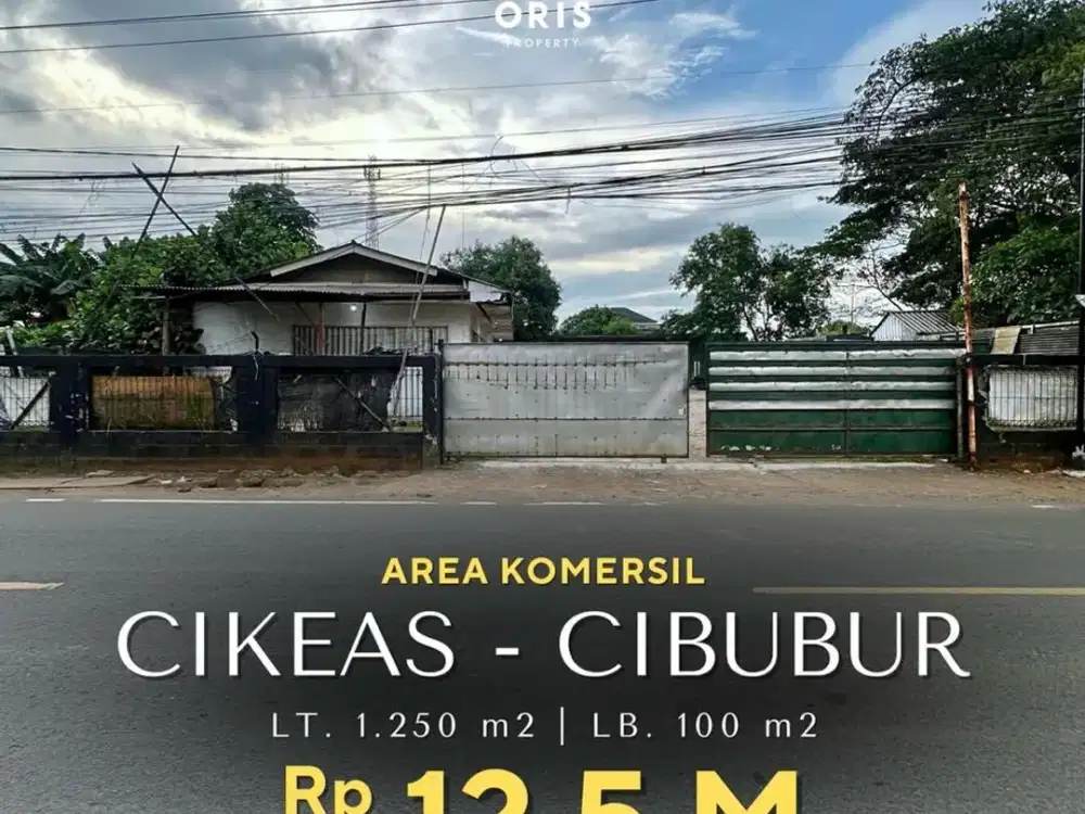 For Sale Cocok Untuk Lapangan Padel, Usaha di Cikeas - Cibubur