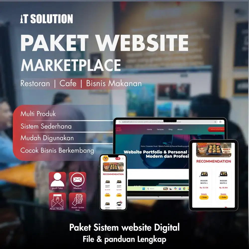 Pembuatan Website Marketplace Profesional