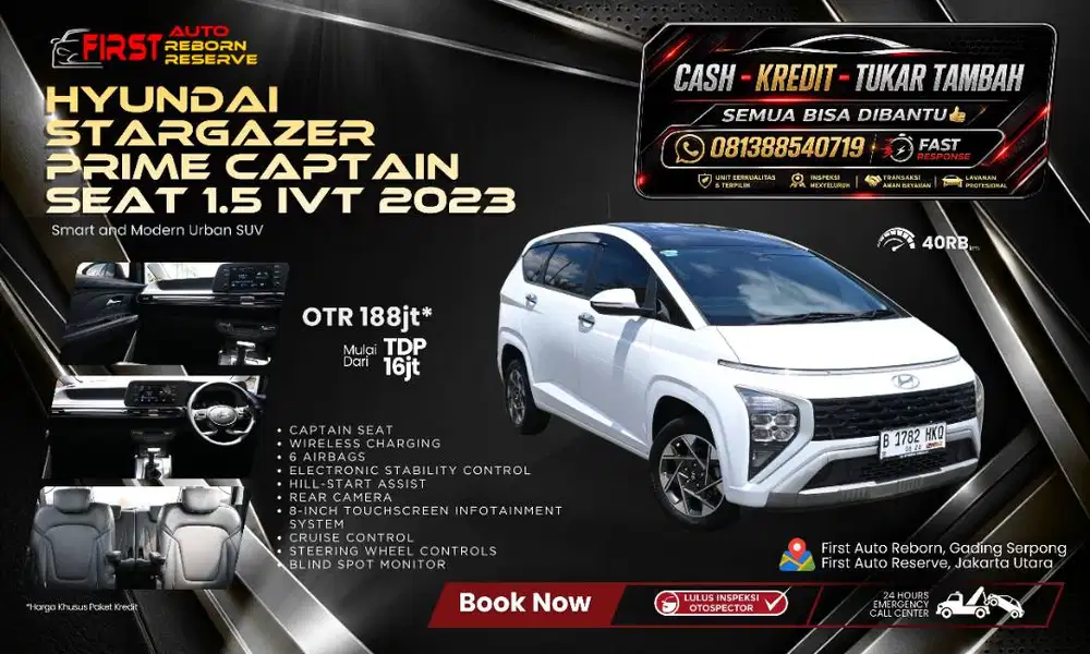 Hyundai Stargazer Prime Captain Seat 1.5 IVT 2023