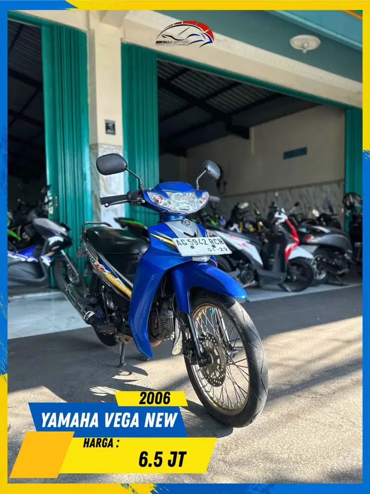 YAMAHA VEGA R 2006 PLAT AG MURAH MERIAH BOSS HIKMAH MOTOR KEPUH MALANG