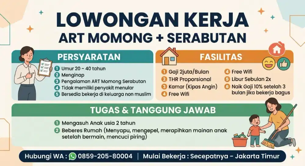 ART Momong + Serabutan Jaktim