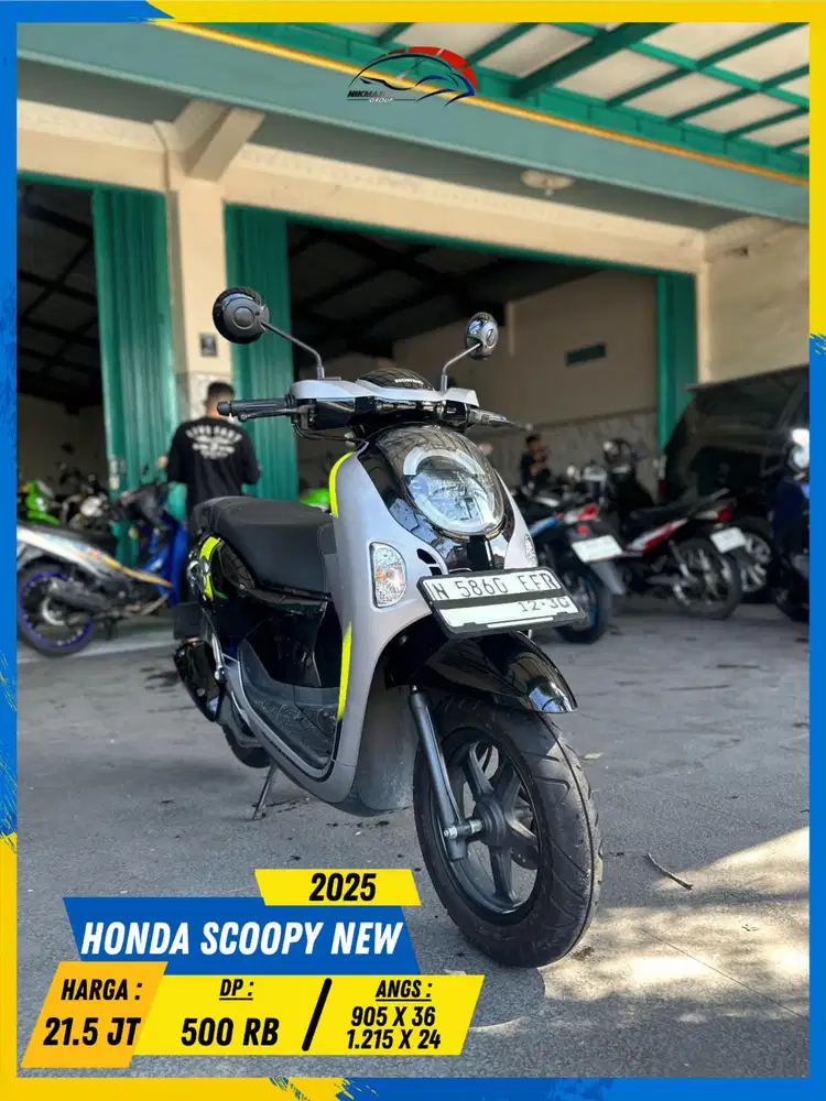 HONDA SCOOPY NEW 2025 ISTIMEWA BOSSKU HIKMAH MOTOR KEPUH MALANG