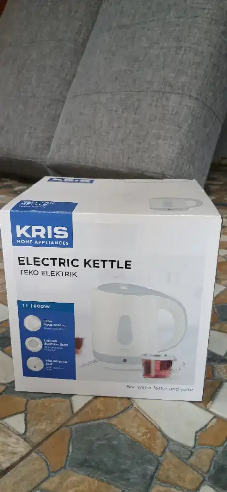 KRIS ELECTRIC KETTLE 1L|800W