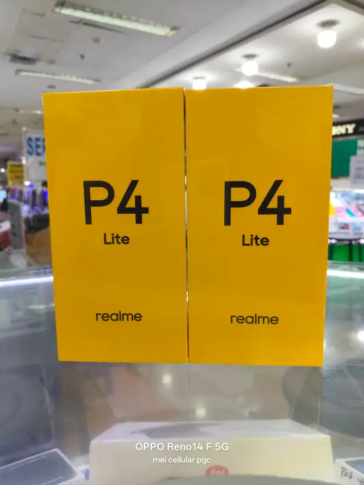 Realme P4 lite nfc 4/64 baru garansi resmi bisa TT bisa kredit cod