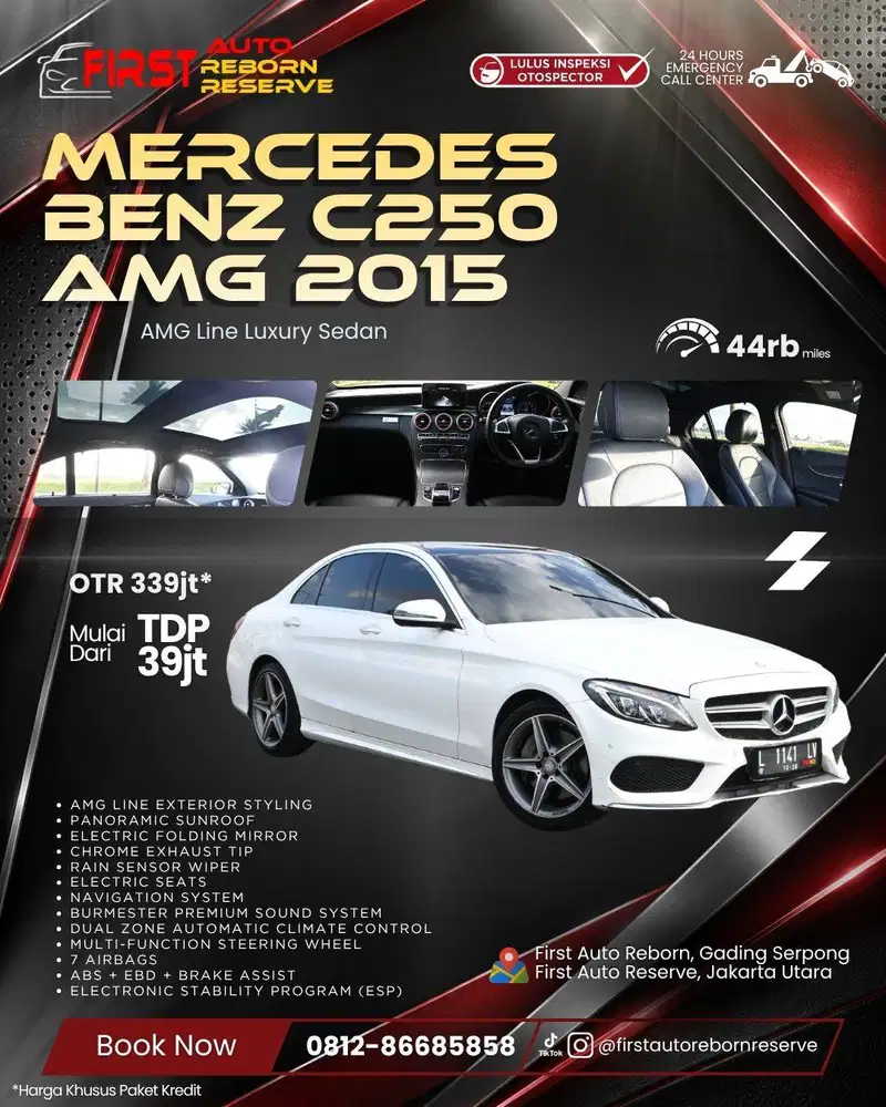 Mercedes-Benz C250 AMG 2015