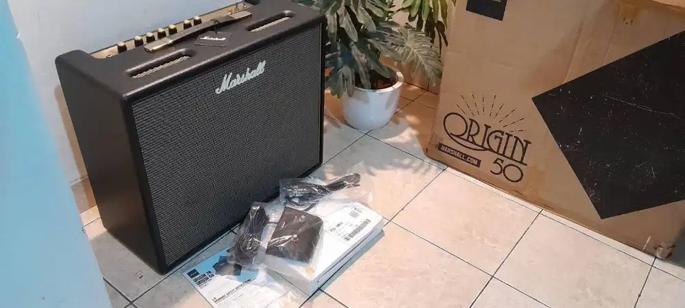 Marshall Origin 50C ORI50C Tube Tabung Guitar Amplifier 50W Like New