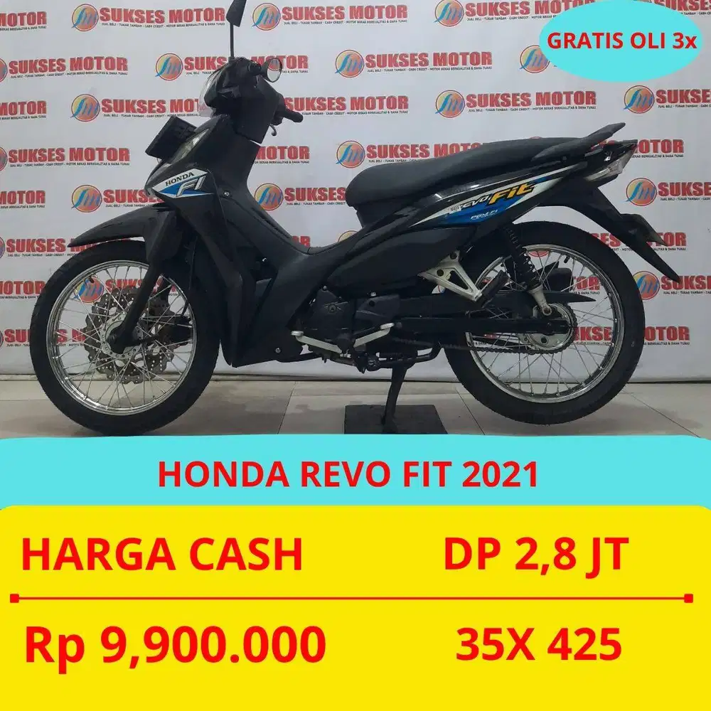 HONDA REVO FIT 2021 DP MURAH 2,8 JUTA GUYS