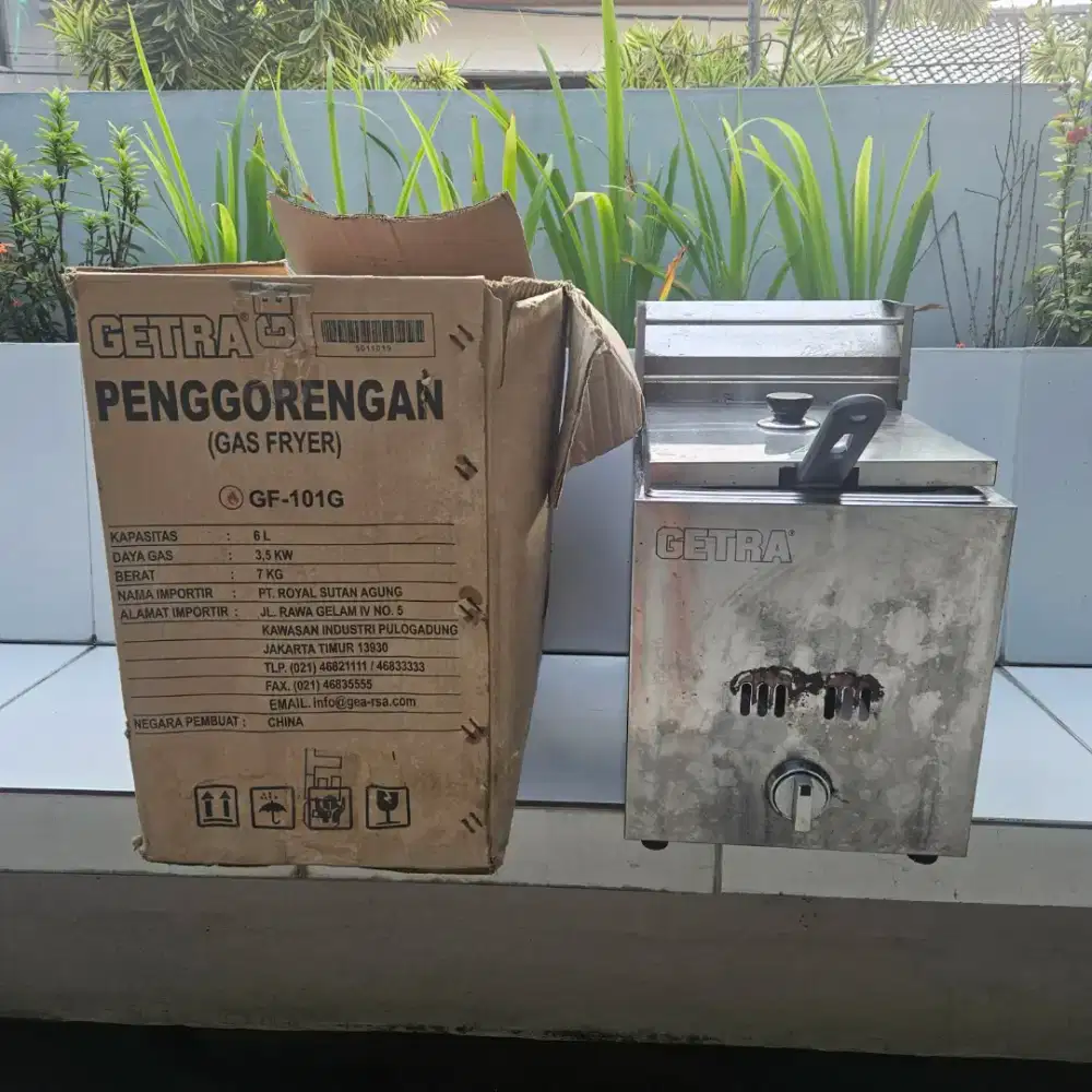 Deep Fryer Gas Getra