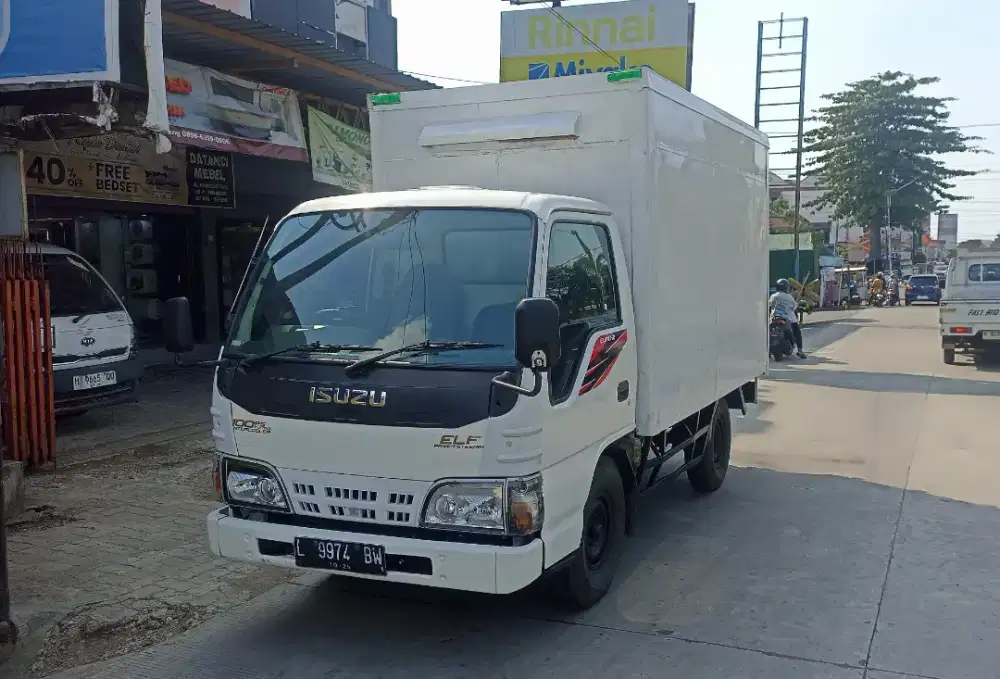 Isuzu Elf NHR55 BOX Tahun 2014 Diesel, Euro 2