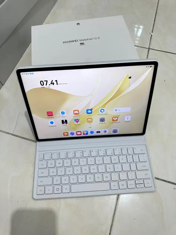 HUAWEI MATEPAD 12X RAM 12/256 GB FULLSET BONUS KEYBOARD GARANSI 9 BULA