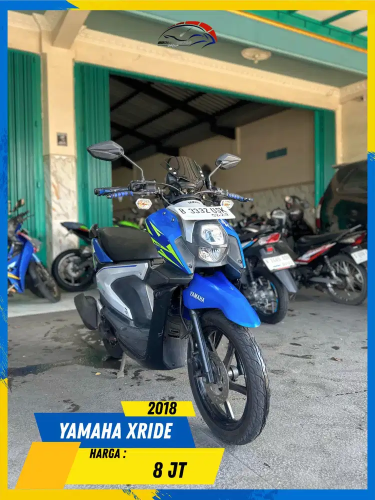 YAMAHA XRIDE 2018 PLAT B GASS POLL BOSS HIKMAH MOTOR KEPUH MALANG