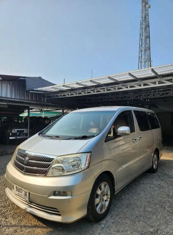 toyota alphard siap pakai