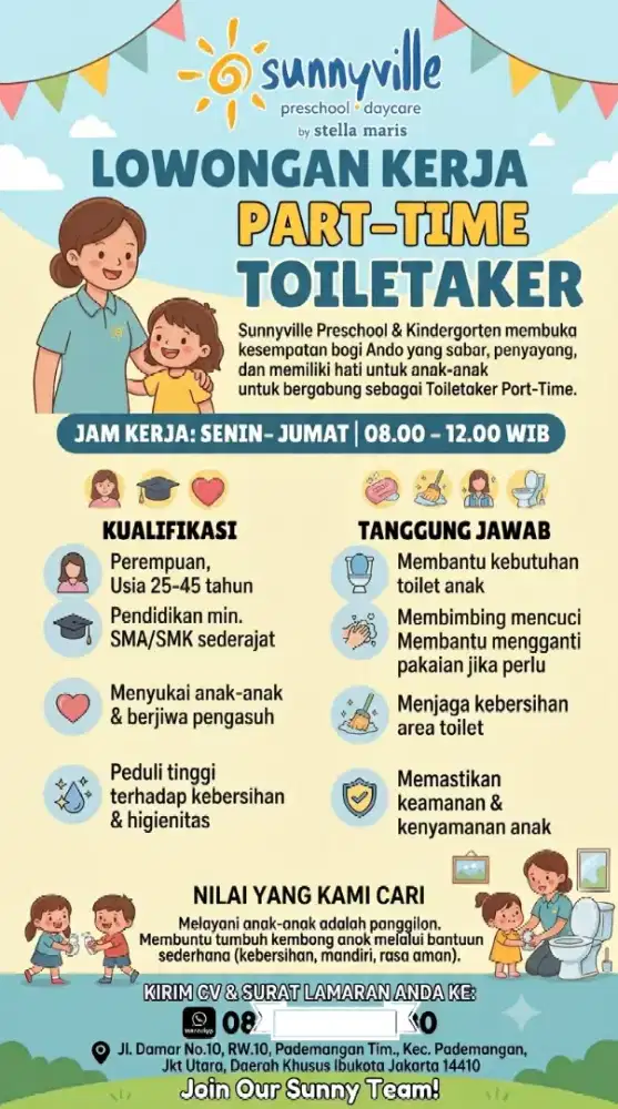 PART TIME TOILETAKER