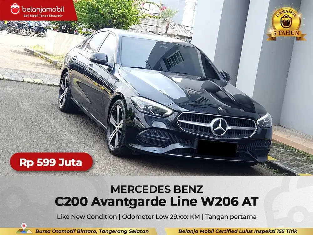 [LOW KM 29RB] Mercedes Benz Mercy C 200 C200 Avantgarde W206 2022/2023