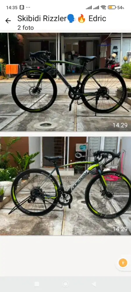 Jual sepeda balap ODDESSY