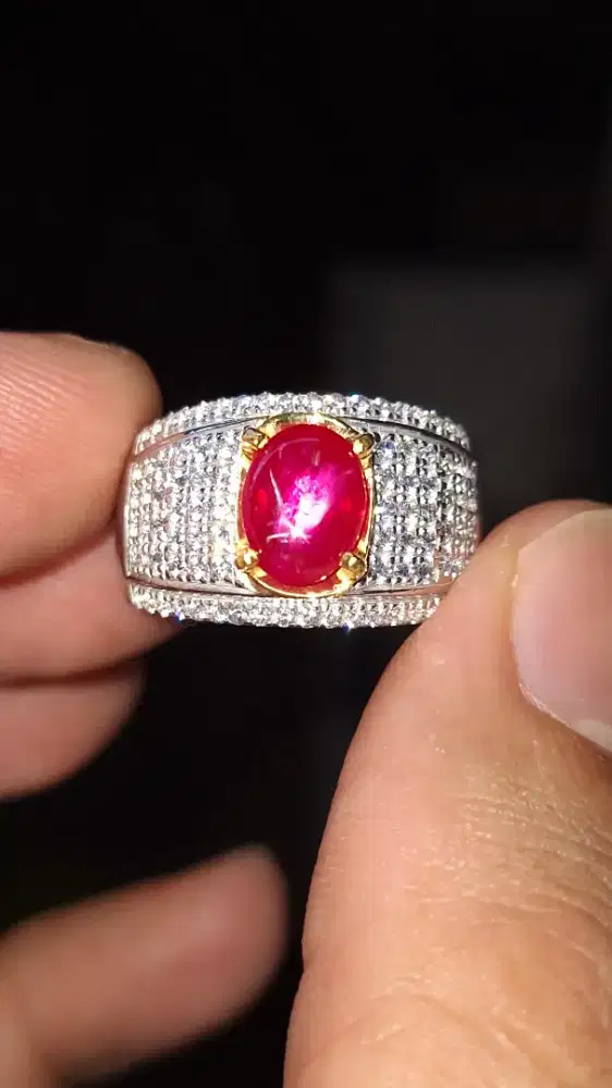 Ruby burma star full red