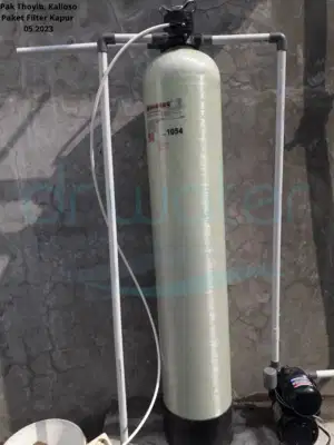 JUAL Solusi Kerak Putih dengan Tabung 5 Way - DR WATER SOLO FILTER 4K
