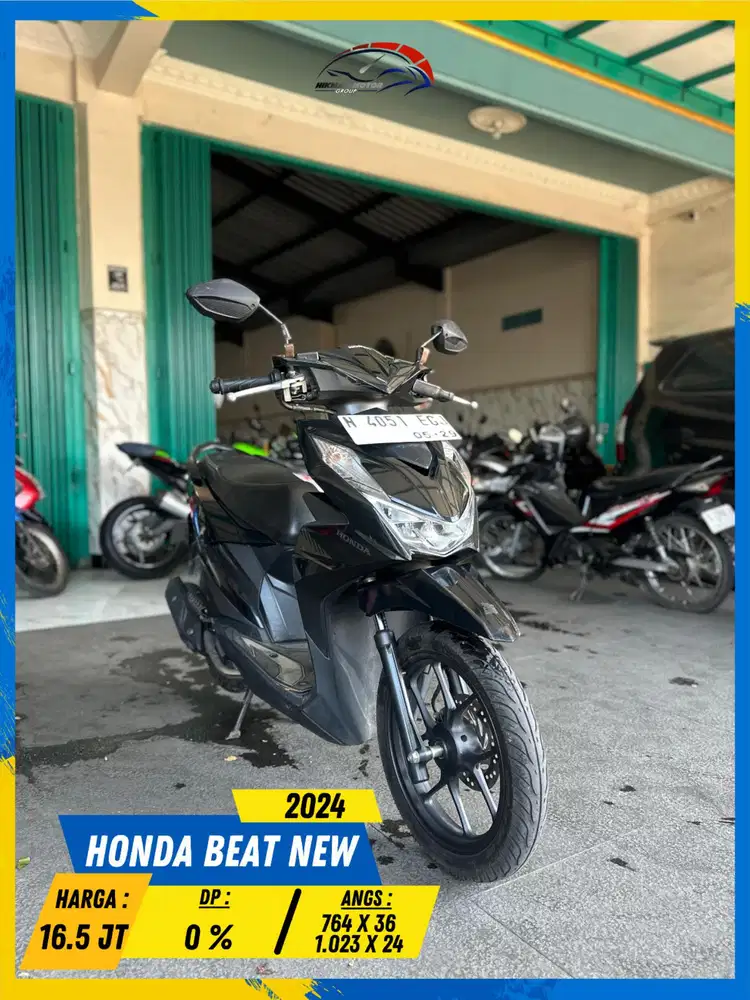 HONDA BEAT NEW 2024 MANTAP MASZEHH HIKMAH MOTOR KEPUH MALANG