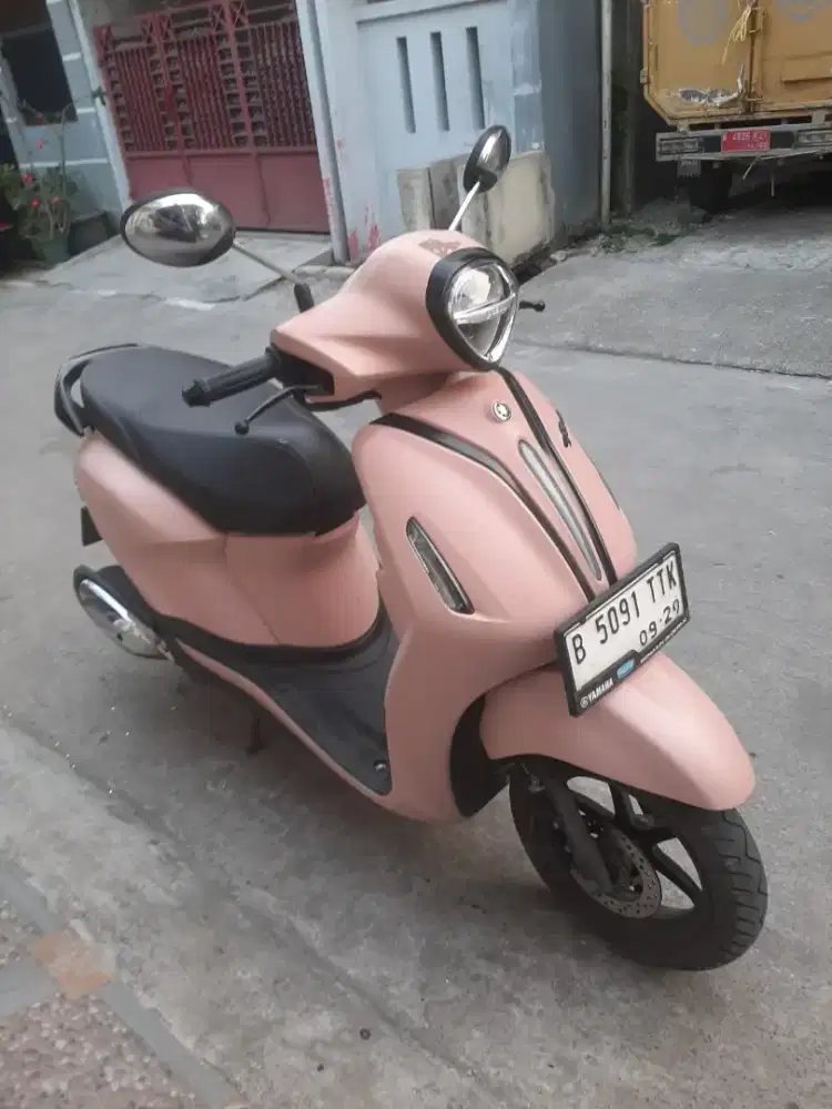 Yamaha Grand Filano 2024 Keyless Kilometer 8 Ribuan,pajak Hidup,B DKI