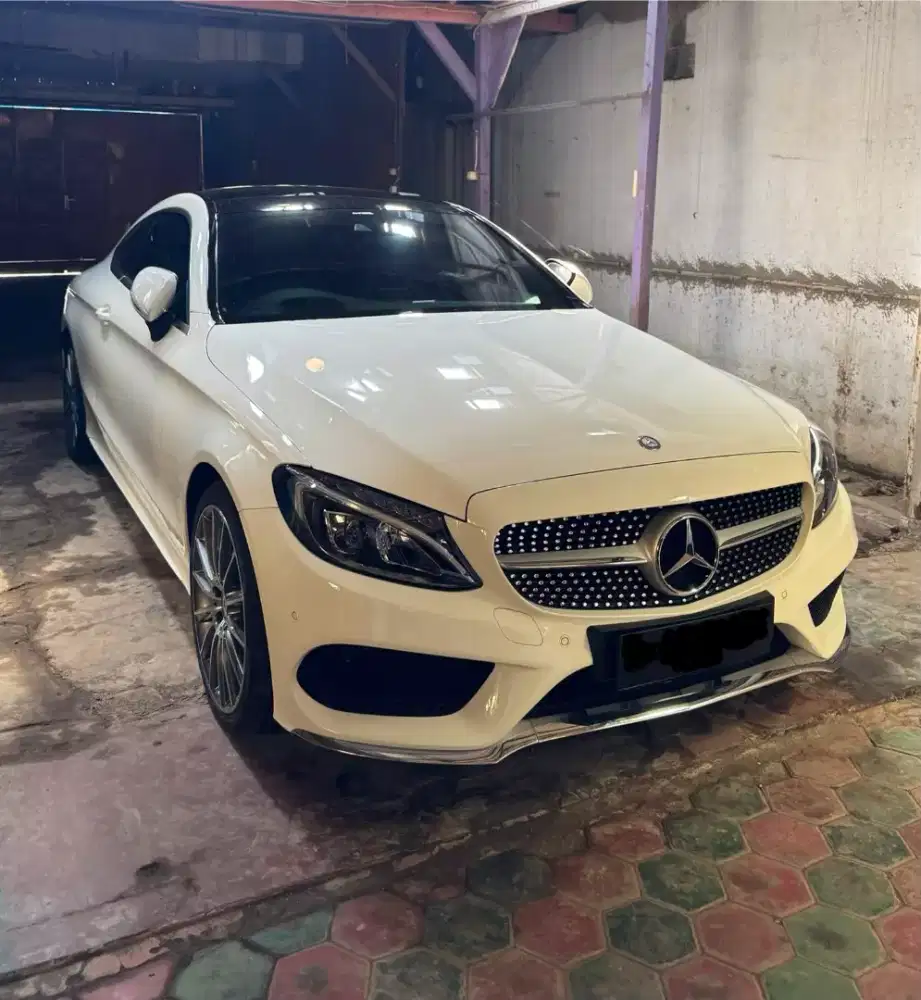 C300 coupe 2016 km 13rb asli jarang pakai
