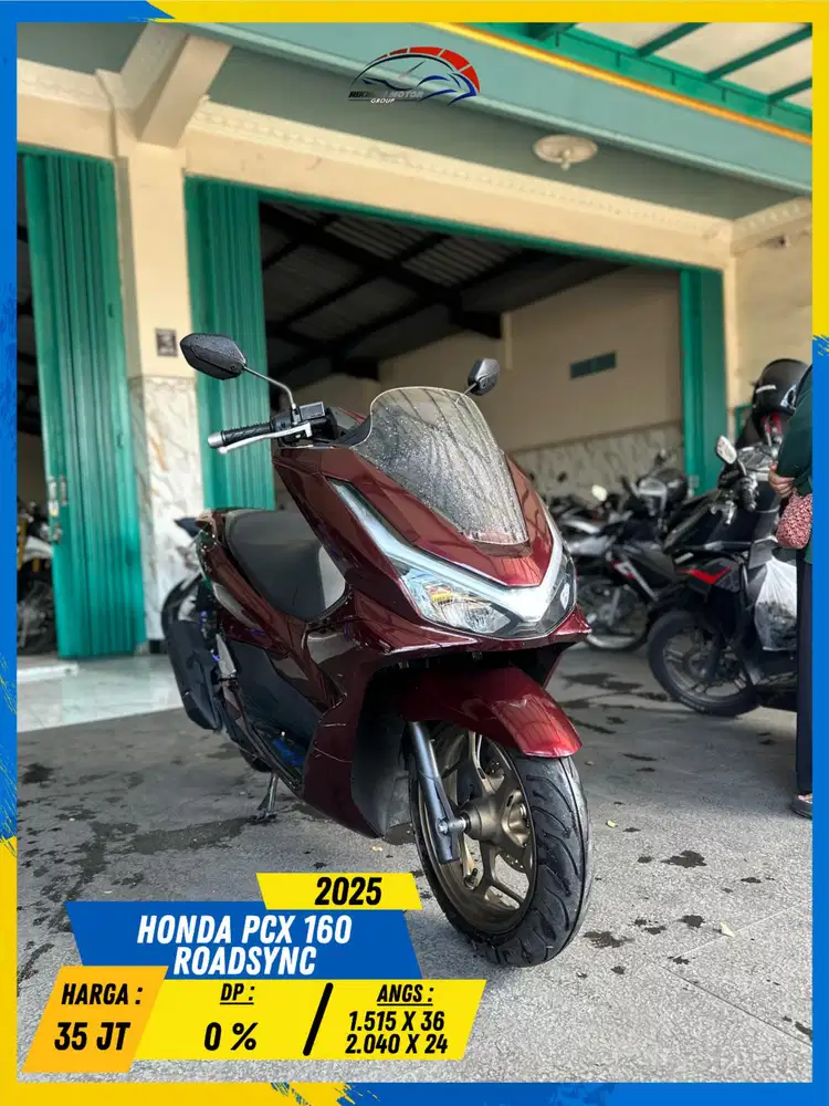 HONDA PCX ROADSYNC 160 2025 BEKAS RASA BARU HIKMAH MOTOR KEPUH MALANG