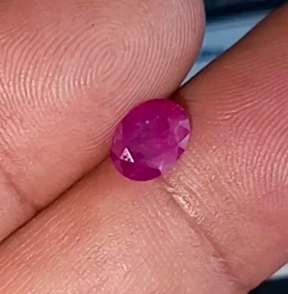 Ruby Burma cutting