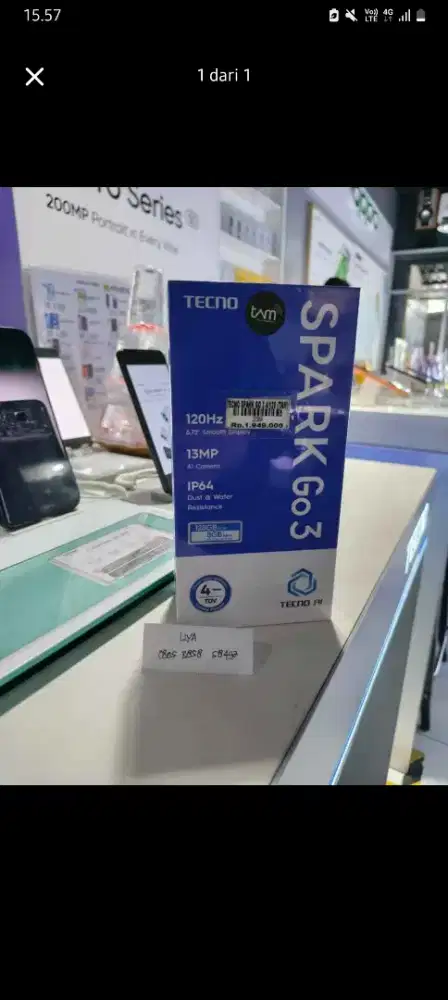 TECNO SPARK GO 3 4/128 | ATLANTIS DAHSYAT