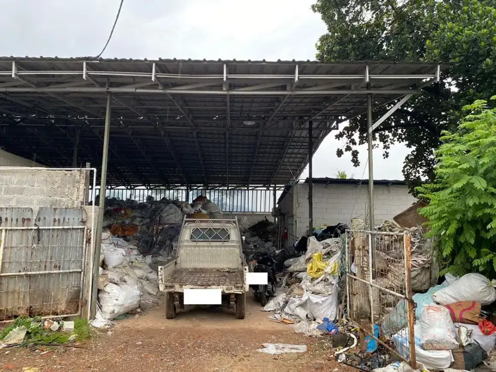NL.428 - Murah !! Dijual Kavling Luas 3.856 mtr Siap Pakai Lokasi Strategis Cocok untuk Gudang / Lapangan Padel di Jl. Raya Moh. Toha Tangerang