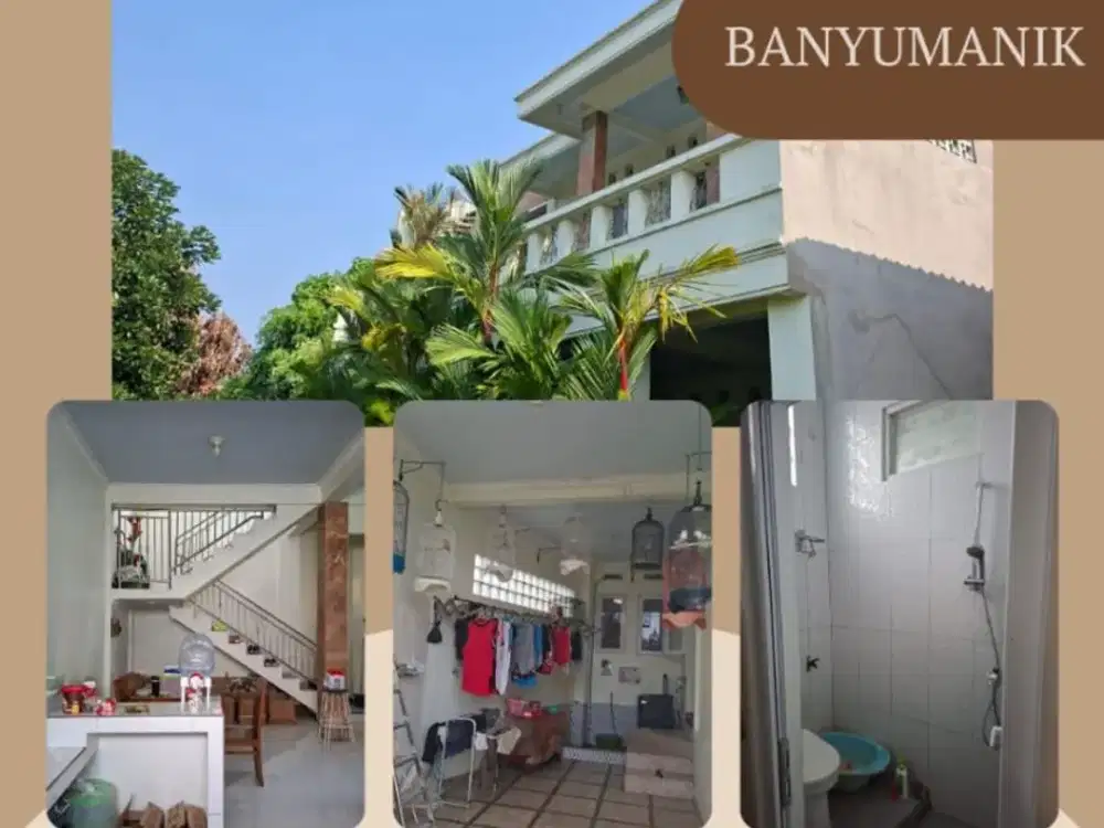Rumah Mewah Hook 2 Lantai Banyumanik Semarang
