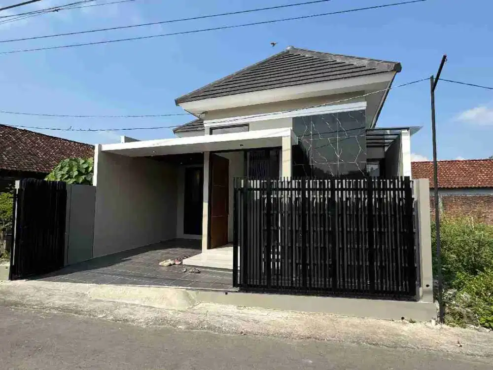 Rumah Baru Limasan Modern Di Sidokerto Purwomartani