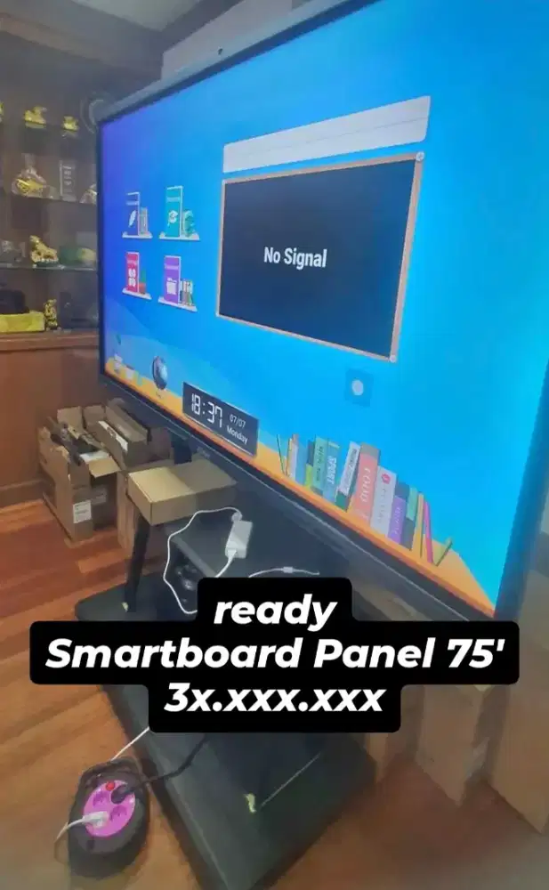 Smartboard IFP 75inci TouchScreen include camera