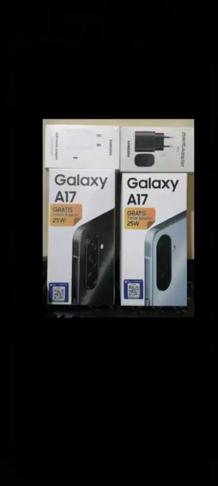 Samsung galaxy A17 256gb ram 8gb dan8/128 garansi resmi