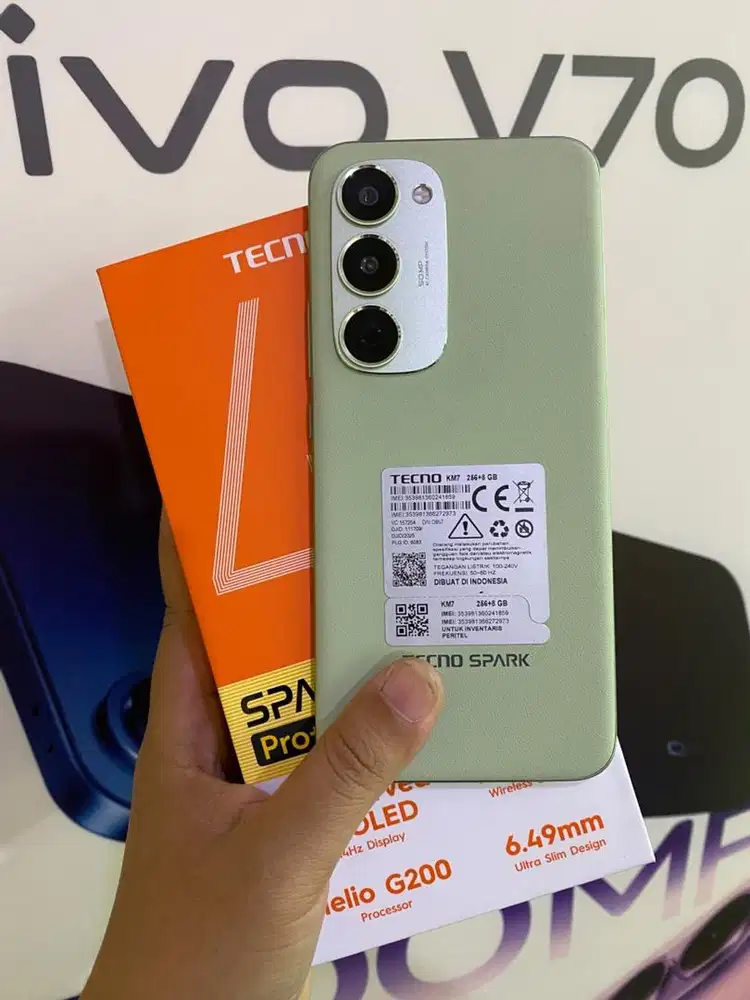 Tecno spark 40 pro plus 8+8/256 fulset