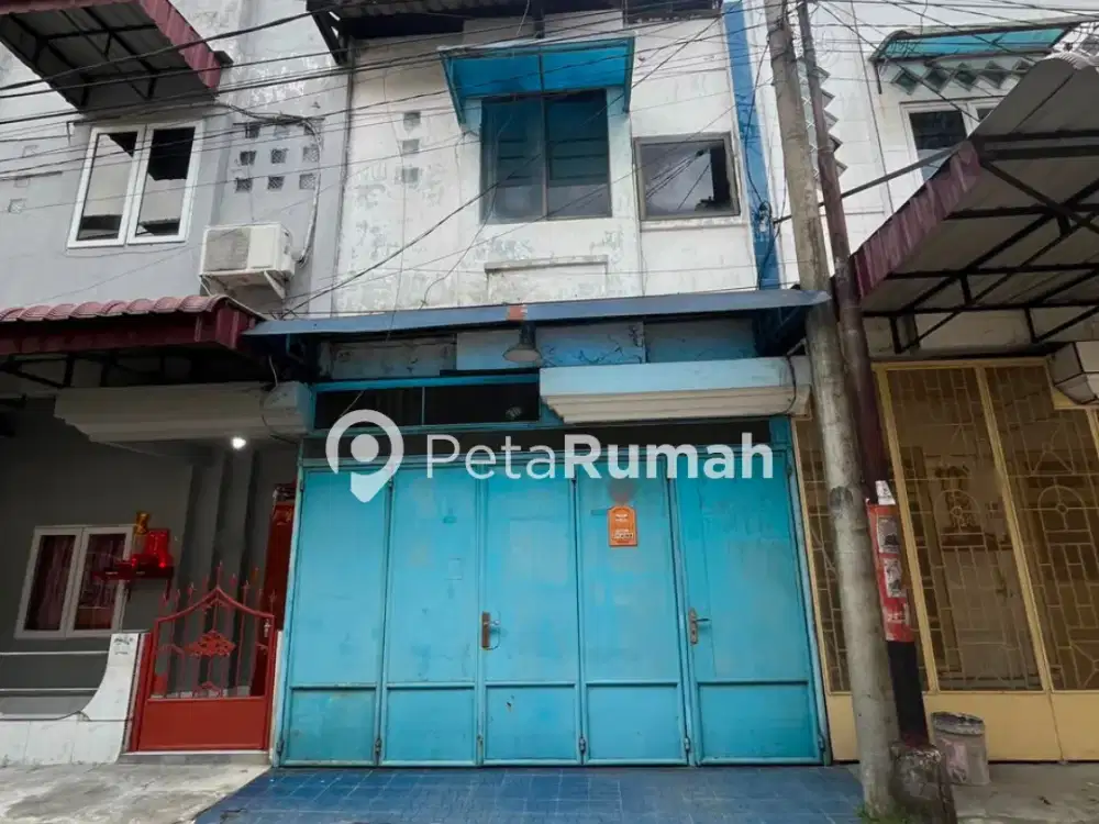 DIJUAL TOWNHOUSE JALAN BILAL UJUNG KOMPLEK BILAL HARMONIS - DAERAH KRAKATAU (ELVIA)