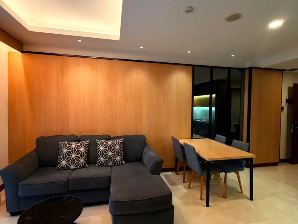 Y. DIJUAL APARTEMEN 2BR FURNISH HEGARMANAH RESIDENCE BANDUNG TIPE ONYX
