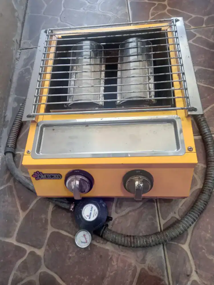 Alat Panggang Omicko 2 Tungku