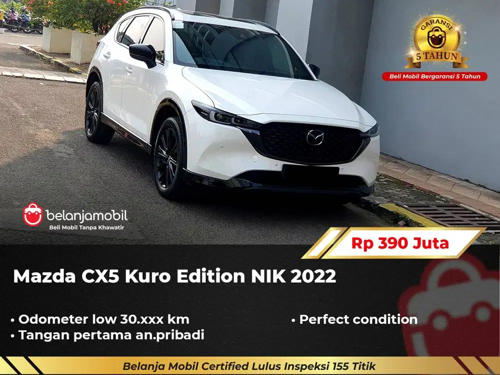 [ GARANSI 5TH ] Mazda CX5 CX 5 CX-5 Kuro Edition 2022/2023