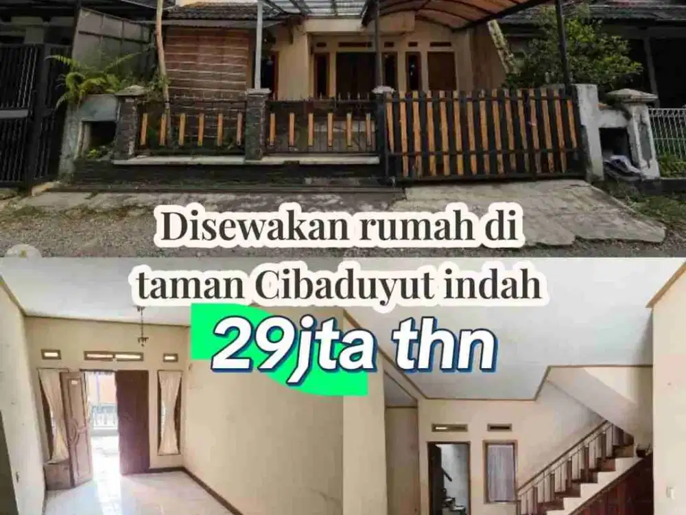disewakan rumah di taman Cibaduyut indah