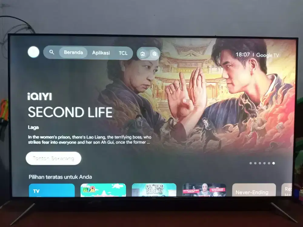 Jual TCL Google TV 55 UHD 4K