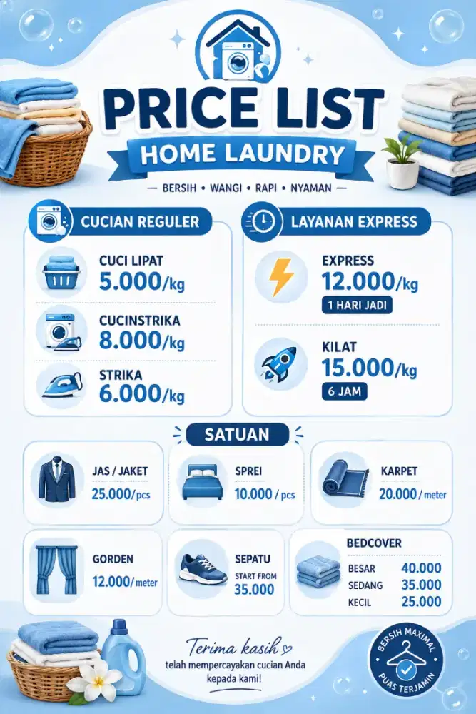 Loker laundry depok