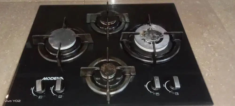 Dijual kompor tanam 4 tungku Modena