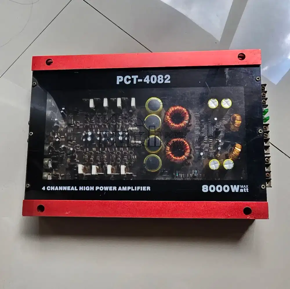 4 Channel Mosfet Car Audio Amplifier