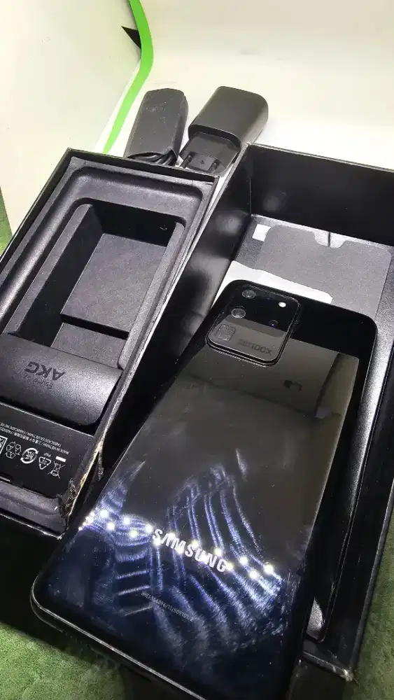 MANTAN FLAGSHIP Samsung S20 ULTRA 12/128 Mulus Fullset Ex SEIN Ori Mns