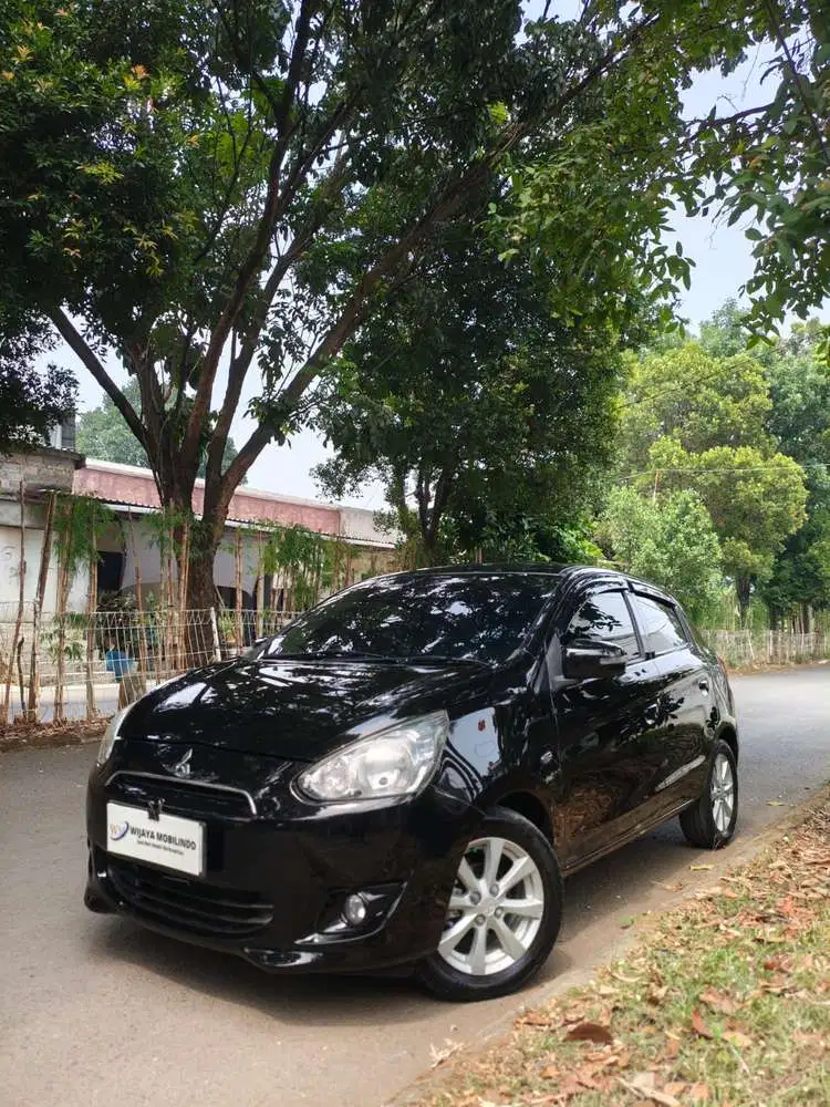 Mitsubishi Mirage Exceed 1.2 Matic 2014 Cash Kredit Garansi Mesin 1 Th