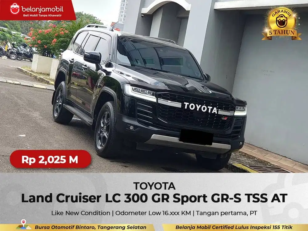 [ KM LOW ] Toyota Land Cruiser LC 300 GR Sport GR-S TSS 2023/2024