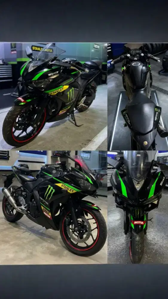 Yamaha R25 series monster energy 2015