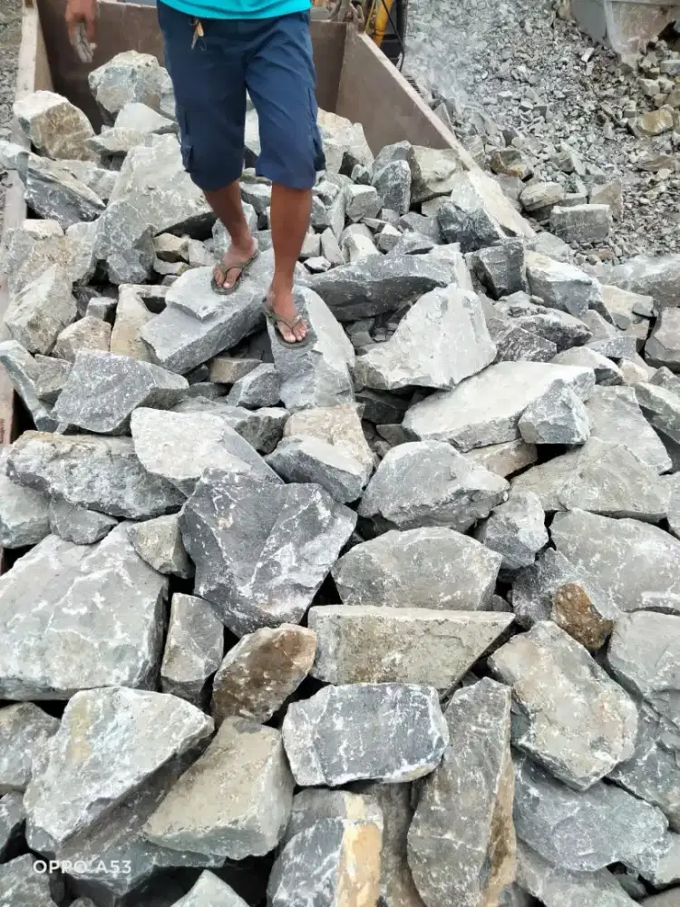 Batu makadam sirdam limestoneu Batu pasir cor