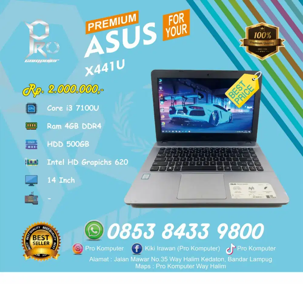 ASUS X441U Prokomputer