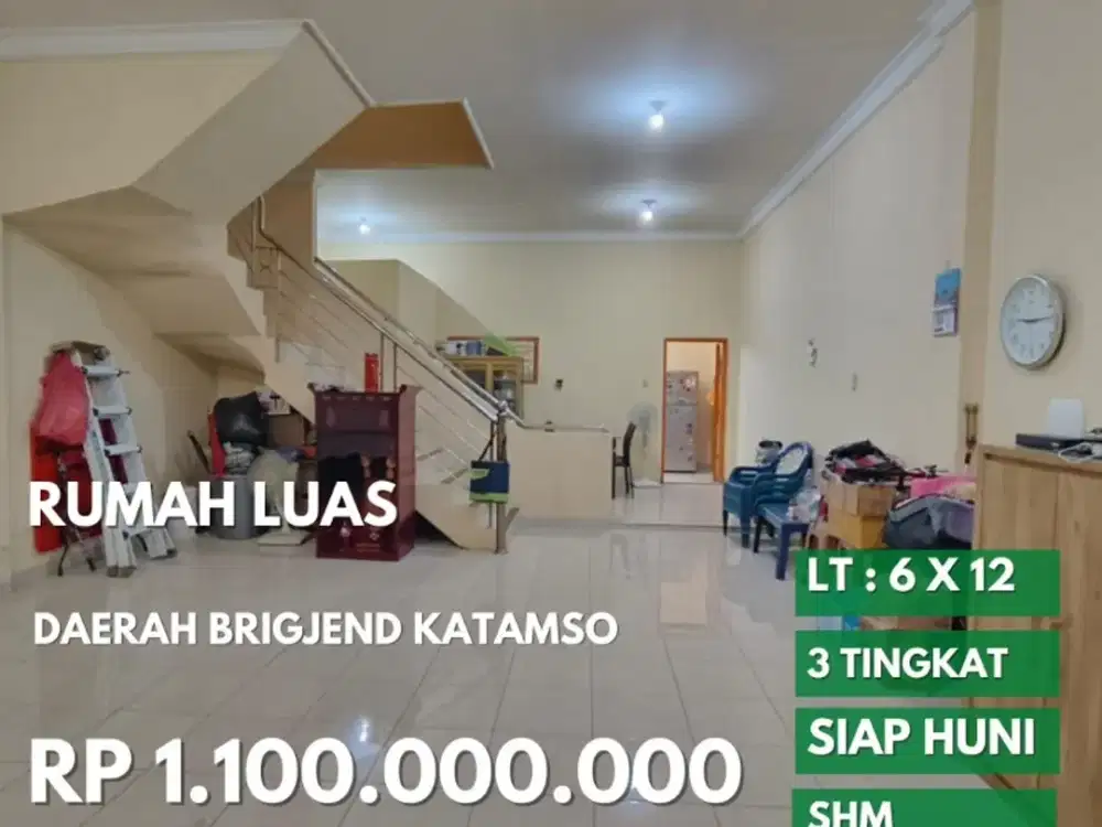 townhouse luas gang pribadi daerah titi kuning brigjend katamso