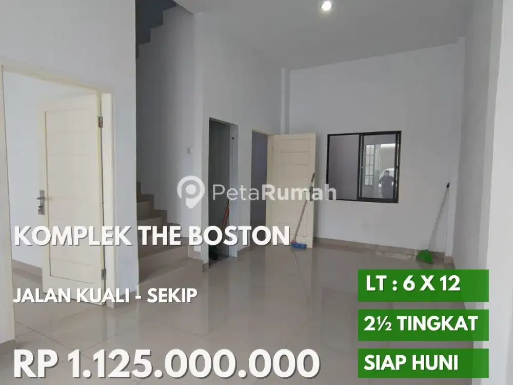 Komplek the boston siap huni jalan kuali daerah sekip dan amir hamzah
